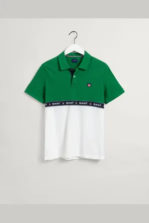GANT Męska Koszulka Polo z Piki z Logo Retro Shield