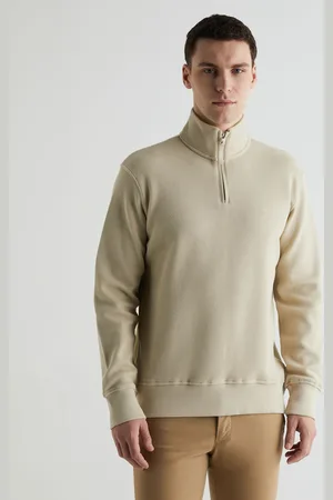 GANT Teksturowana Bluza Rozpinana Do Połowy