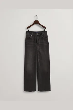 GANT Damskie Proste Jeansy z Wysokim Stanem Relaxed Fit