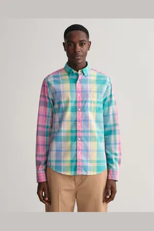 GANT Kolorowa Koszula Madras Regular Fit