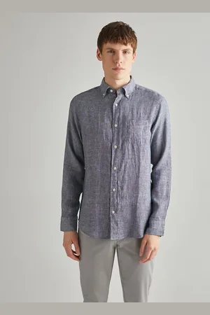 GANT Lniana Koszula Regular Fit