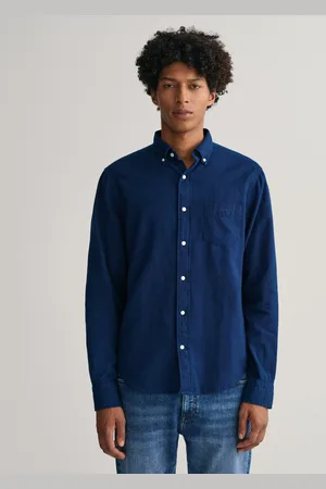 GANT Koszula Oxford Indygo Regular Fit