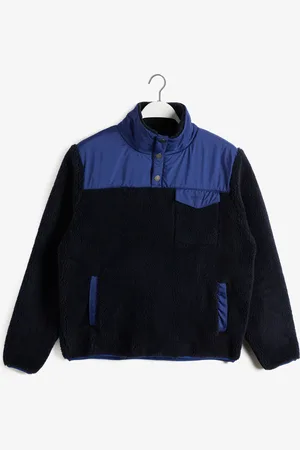 GANT Bluza Polarowa zapinana Na Guziki