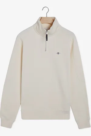 GANT Bluza Panelowa zapinana Do Połowy Shield