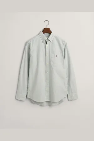 GANT Koszula Oxford W Paski Regular Fit