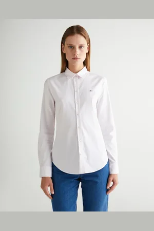 GANT Różowa Damska Koszula Oxford Slim Fit