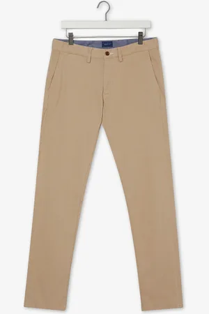 GANT Erkek Bej Regular Fit Pantolon