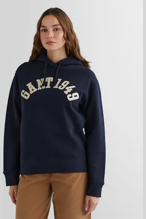GANT Damska granatowa bluza z nadrukiem 1949