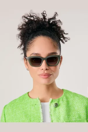 Gerry Weber Damski Okulary przeciwsłoneczne z masywną oprawką, Jednokolorowy