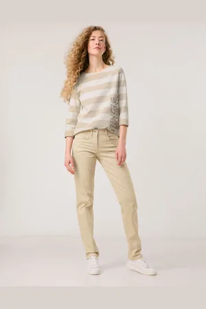 Gerry Weber Damski Krótkie spodenki z 5 kieszeniami SOLINE BEST4ME slim fit, Jednokolorowy