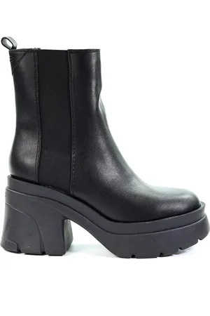 Guess Damskie botki czarne FL7VAN LEA10