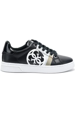 Guess Damskie sneakersy czarne FL5RTA ELE12