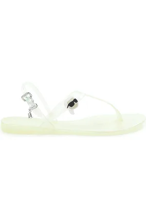 Karl Lagerfeld Damskie sandały transparentne KL80002N VII