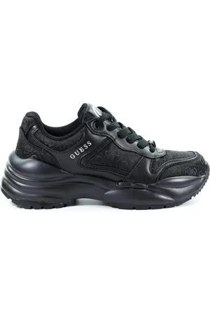 Guess Damskie sneakersy czarne FLFSAM-FAL12