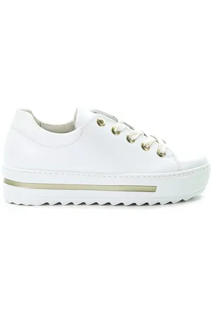 Gabor Damskie sneakersy białe 46.496.50