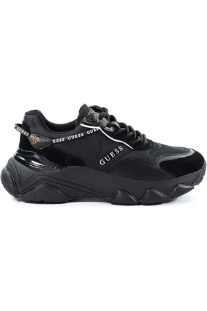 Guess Damskie sneakersy czarne FL7MIC-FAL12