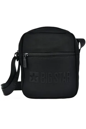 Big Star Saszetka / listonoszka czarna ZOO574110