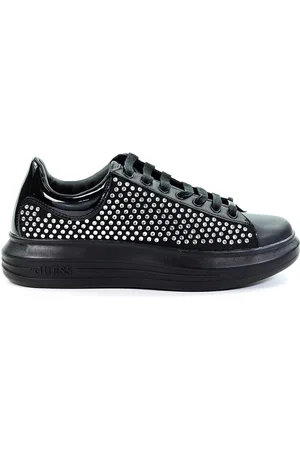 Guess Damskie sneakersy czarne FL5VIB ELE12