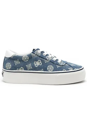 Guess Damskie sneakersy niebieskie FL5SAN FAL12