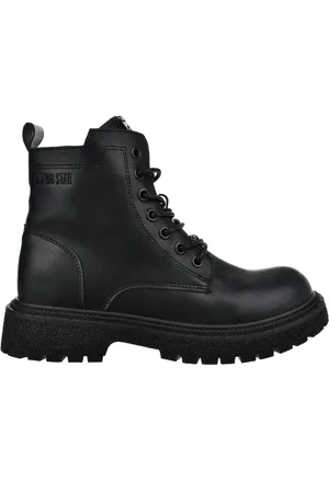 Big Star Damskie botki czarne SHOES OO274A126