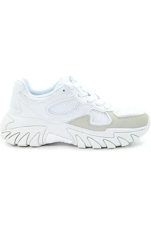 Guess Damskie sneakersy białe FLJNOR ELE12