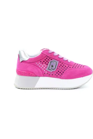 Liu Jo Damskie sneakersy różowe BA5103PX658S3731