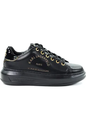 Karl Lagerfeld Damskie sneakersy czarne KL62539F 00G
