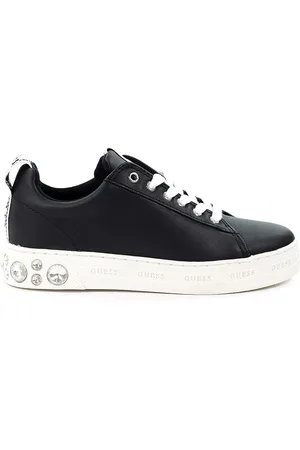 Guess Damskie sneakersy czarne FL6RV3 LEA12