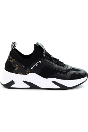 Guess Damskie sneakersy czarne FL6GVN FAB12