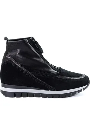 Gabor Damskie sneakersy wysokie czarne 36.450.67
