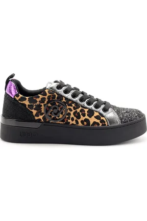 Liu Jo Damskie sneakersy czarne BF1077 PX184 S1068