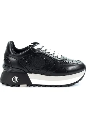 Liu Jo Damskie sneakersy czarne BA3145 EX014 22222