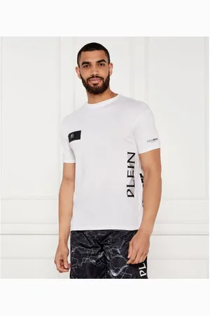 Tシャツ・カットソー PHILIPP PLEIN FW23 T-SHIRT WITH LOGO (MTK6187_PJY002N02) PPFADC-MTK7443-PJY002N-06FW24(
