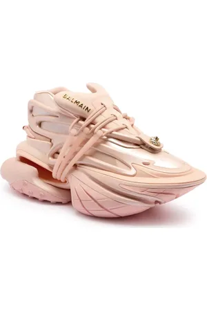【関税込み】Unicorn Low Sneakers - Balmain - Leather - Yello Balmain Men's Unicorn Neoprene & Leather Yellow / Black Low