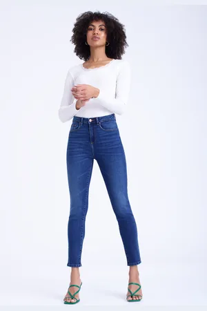 greenpoint Niebieskie jeansy slim fit