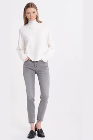 greenpoint Szare jeansy slim fit