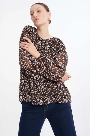 greenpoint Bluzka oversize w kwiaty
