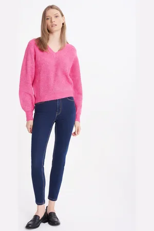 greenpoint Granatowe skinny jeans