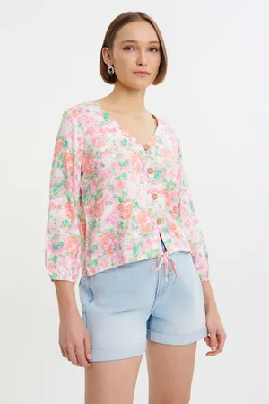 greenpoint Bluzka boho w kwiaty