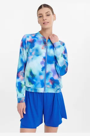 greenpoint Rozpinana bluza sportowa z efektem tie dye
