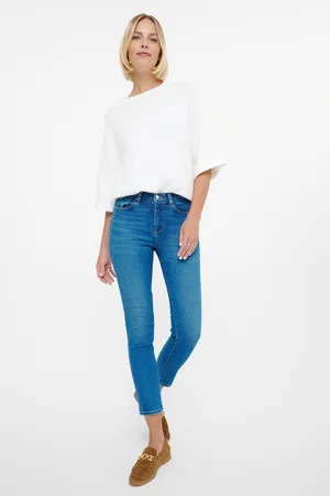 greenpoint Spodnie jeansowe slim w niebieskim kolorze