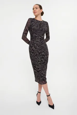 greenpoint Sukienka bodycon z delikatnym wzorem