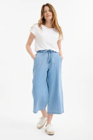 greenpoint Spodnie jeansowe typu culotte