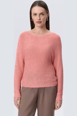 greenpoint Brzoskwiniowy sweter w stylu casual