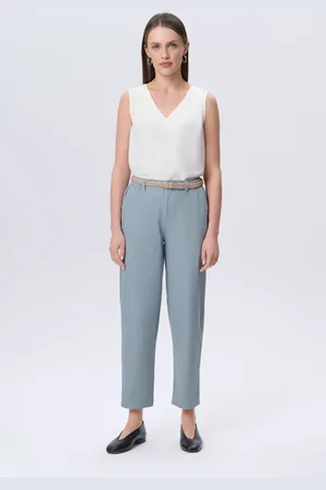 greenpoint Spodnie chino w kolorze zielonym