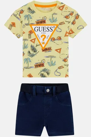 Guess GUESS B Zestaw T-Shirt I Denimowe Spodnie