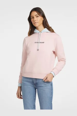 Guess W Bluza Z Haftowanym Logo