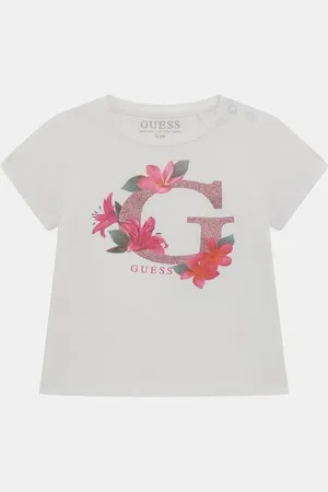 Guess GUESS G T-Shirt Z Kwiatowym Printem