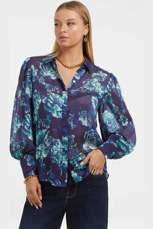 Guess W Bluzka W Kwiatowy Print