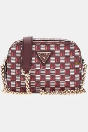 Guess W Mini Torebka Crossbody Z Geometrycznym Printem Model G Wave
